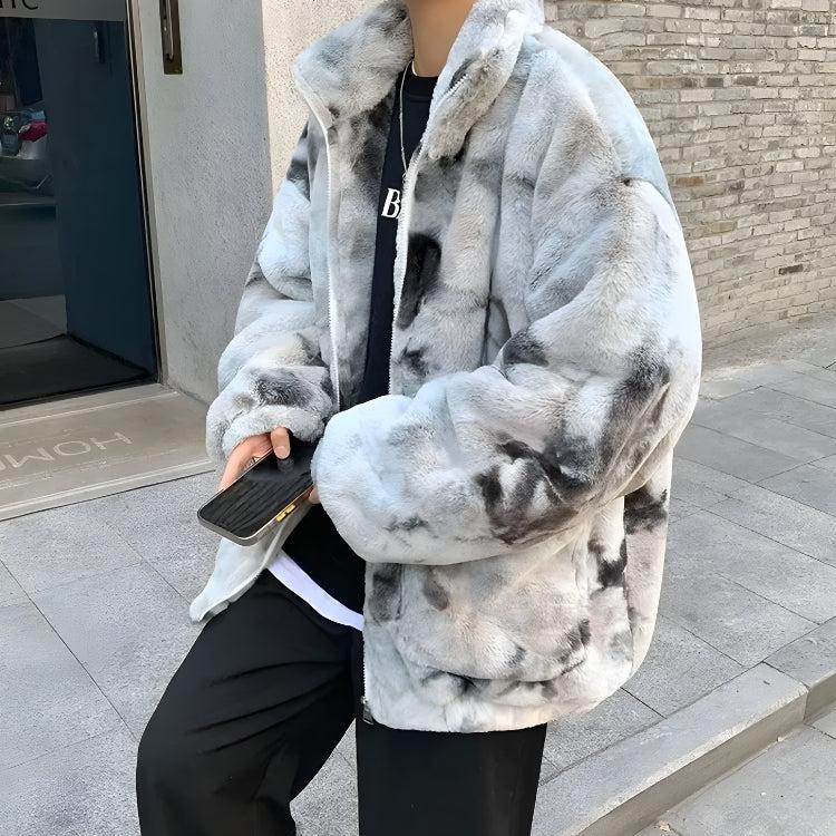 Faux Fur Zip-Up Teddy Jacket Faux Fur Zip-Up Teddy Jacket