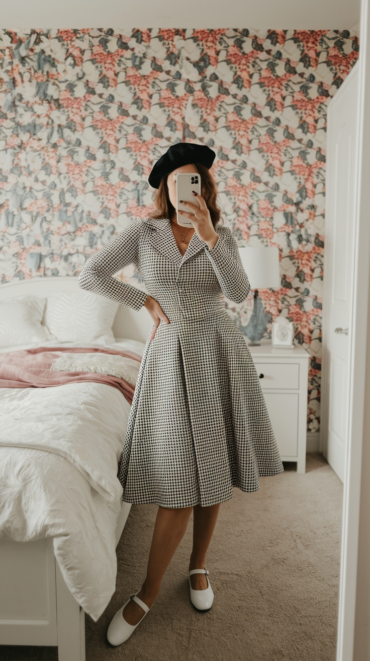 Female Retro Outfit: Celebrate Feminine Nostalgia outfit idea