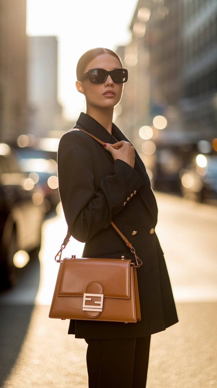 Fendi Mamma Baguette: Chic and Practical for Daily Use outfit idea