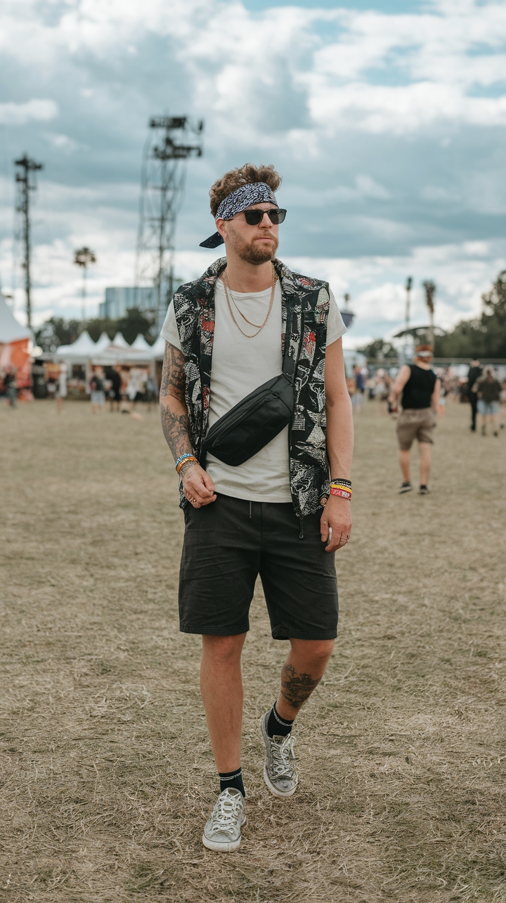 Stylish Festival Outfits Guys Should Consider outfit idea