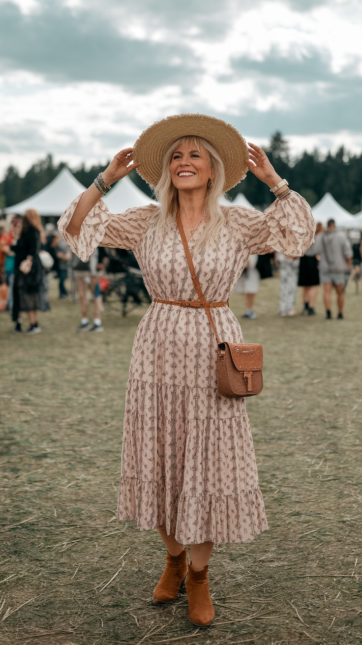 Festival Outfits Over 40: Timeless Styles for Mature Festival Goers outfit idea