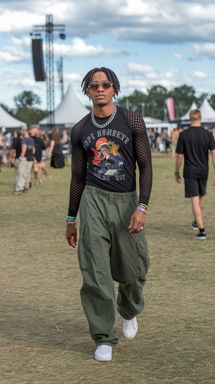 Festival Outfits Streetwear: Casual Trends for Urban Festivals outfit idea