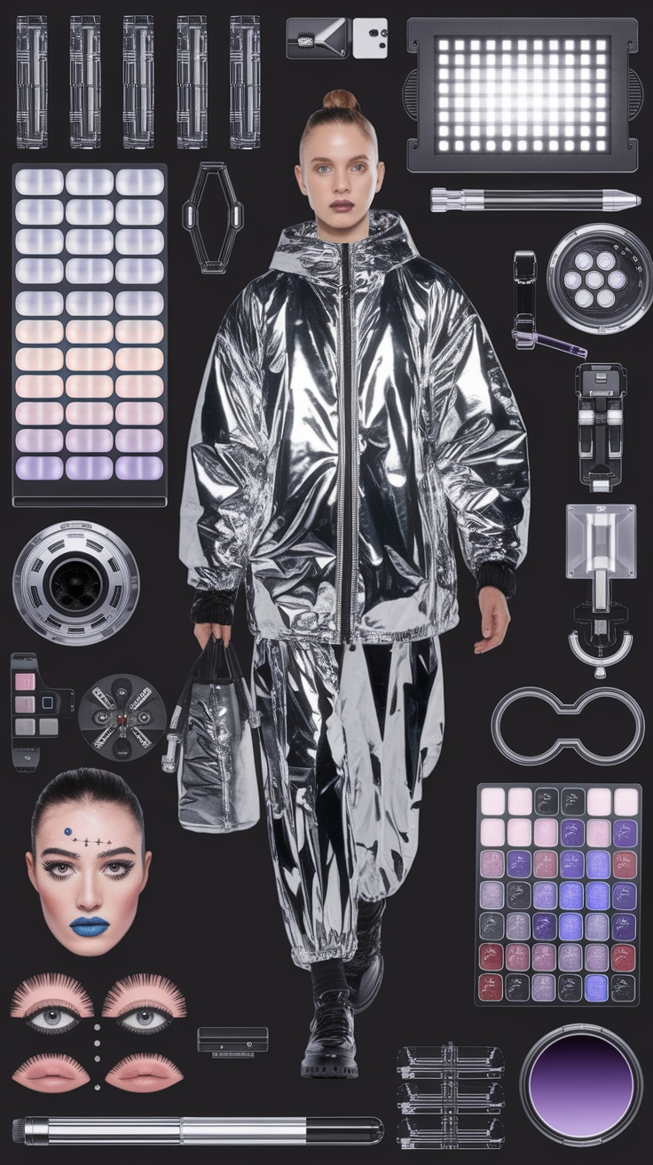 H2: Creating a Futuristic Fashion Aesthetic at Home outfit idea