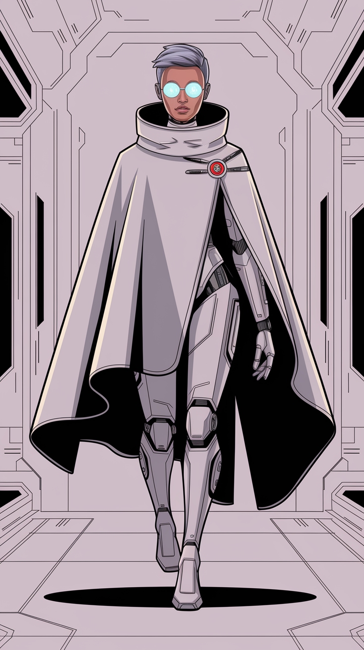 H2: Stunning Futuristic Fashion Illustrations to Inspire You outfit idea