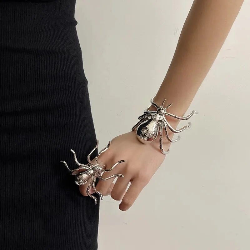Goth Spider Bracelet & Ring Goth Spider Bracelet & Ring