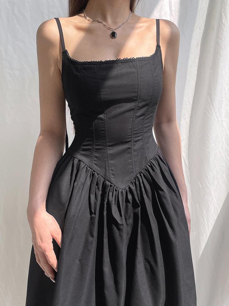 Goth Strap Maxi Dress Goth Strap Maxi Dress