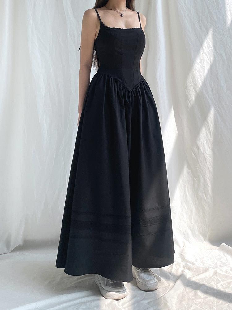 Goth Strap Maxi Dress Goth Strap Maxi Dress
