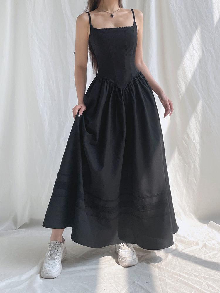 Goth Strap Maxi Dress Goth Strap Maxi Dress