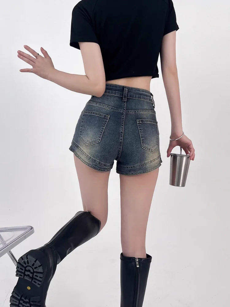 Grunge Denim Shorts Grunge Denim Shorts