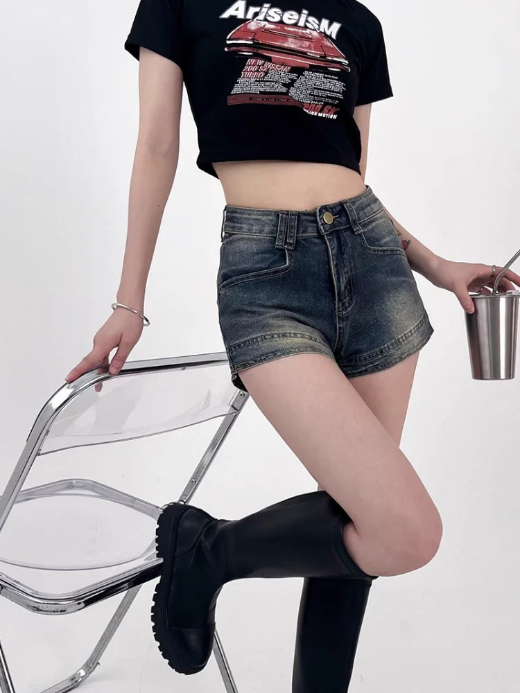 Grunge Denim Shorts Grunge Denim Shorts