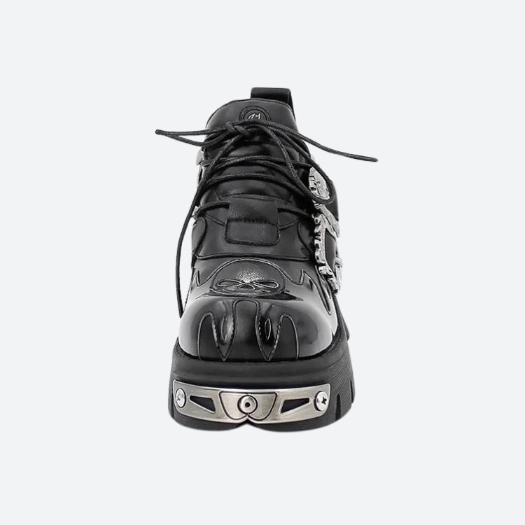 Grunge Fire Chunky Platform Shoes Grunge Fire Chunky Platform Shoes