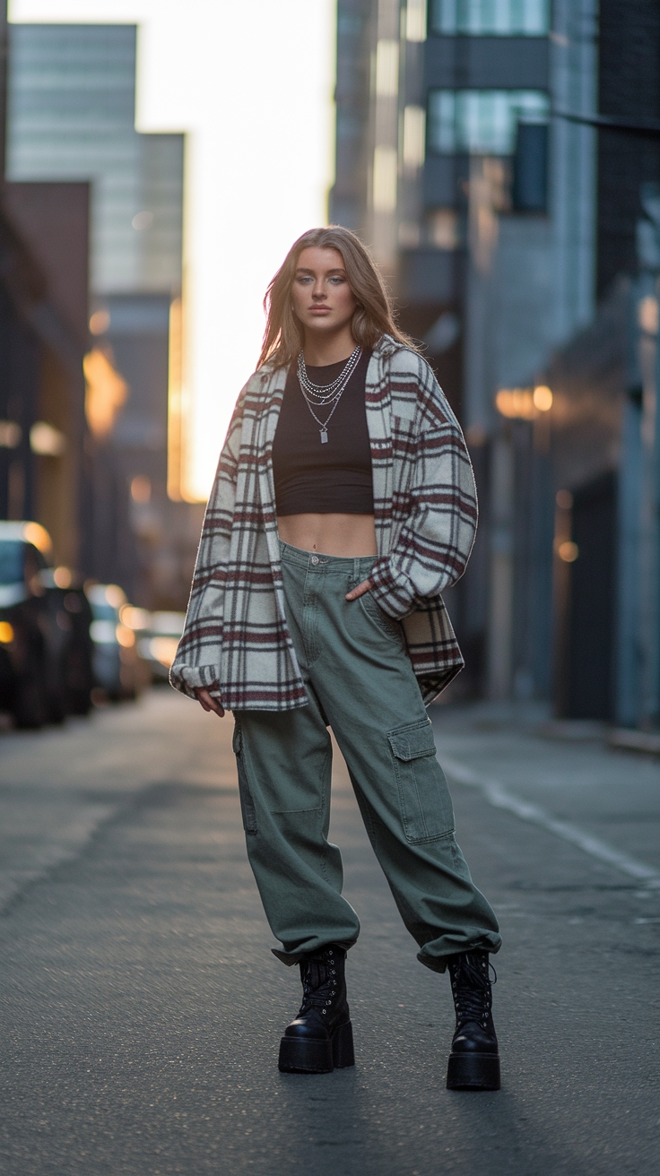 Grunge Y2K Outfits Baggy: Nostalgic and Stylish outfit idea