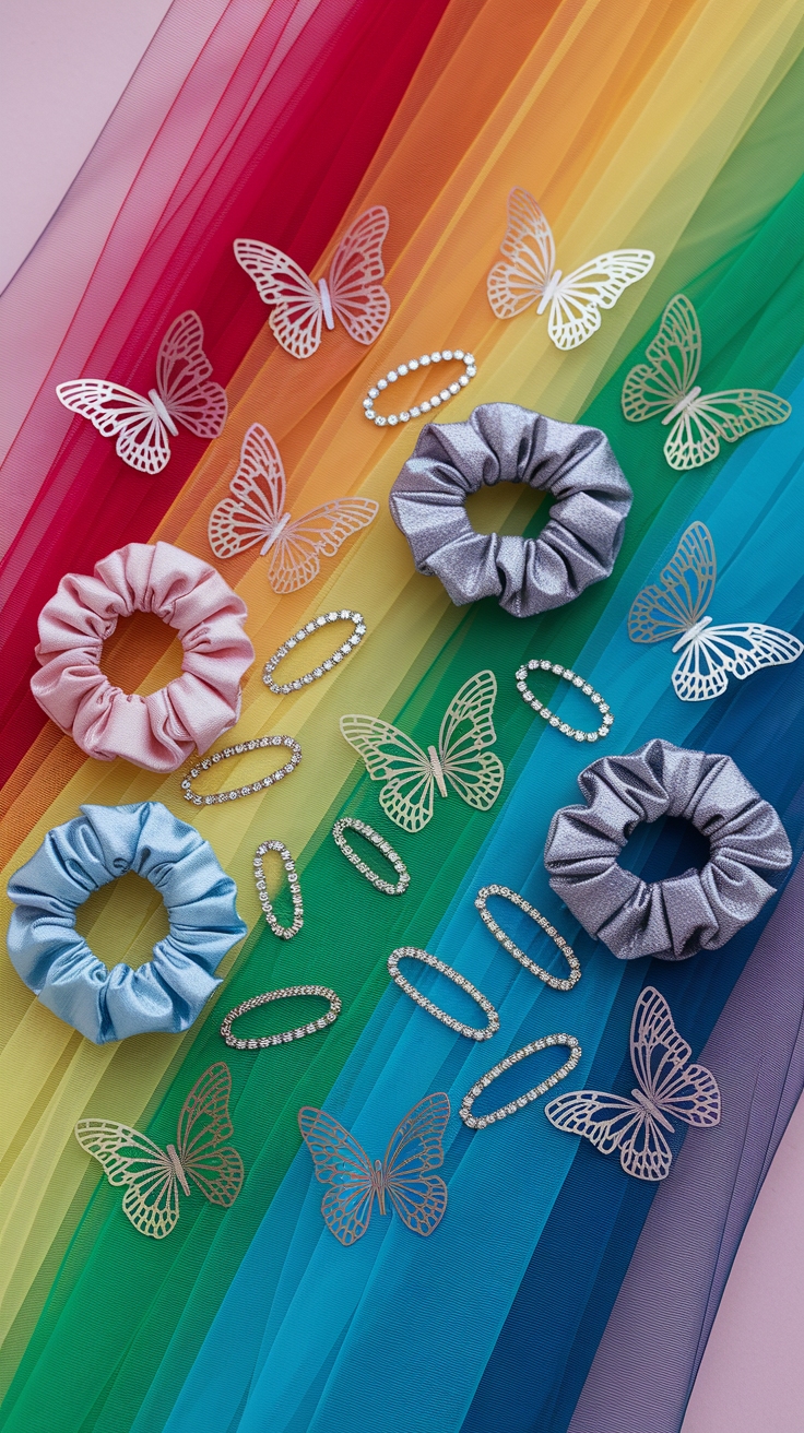Hair Accessories Y2K: Elevate Your Look with Retro Vibes outfit idea