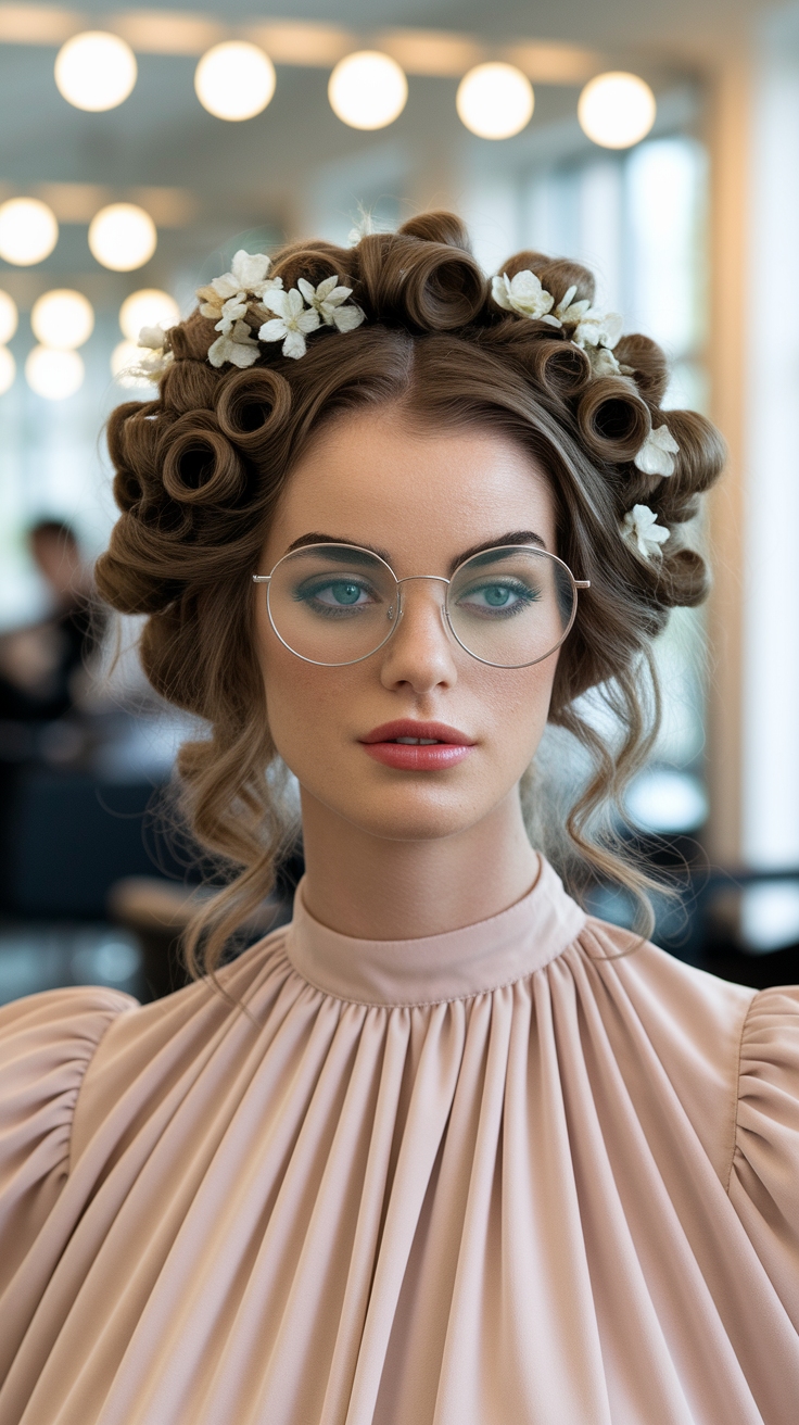 Chic Hair Styles with Curled Hair for Any Occasion outfit idea