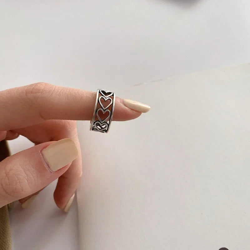 Hearts Band Ring Hearts Band Ring