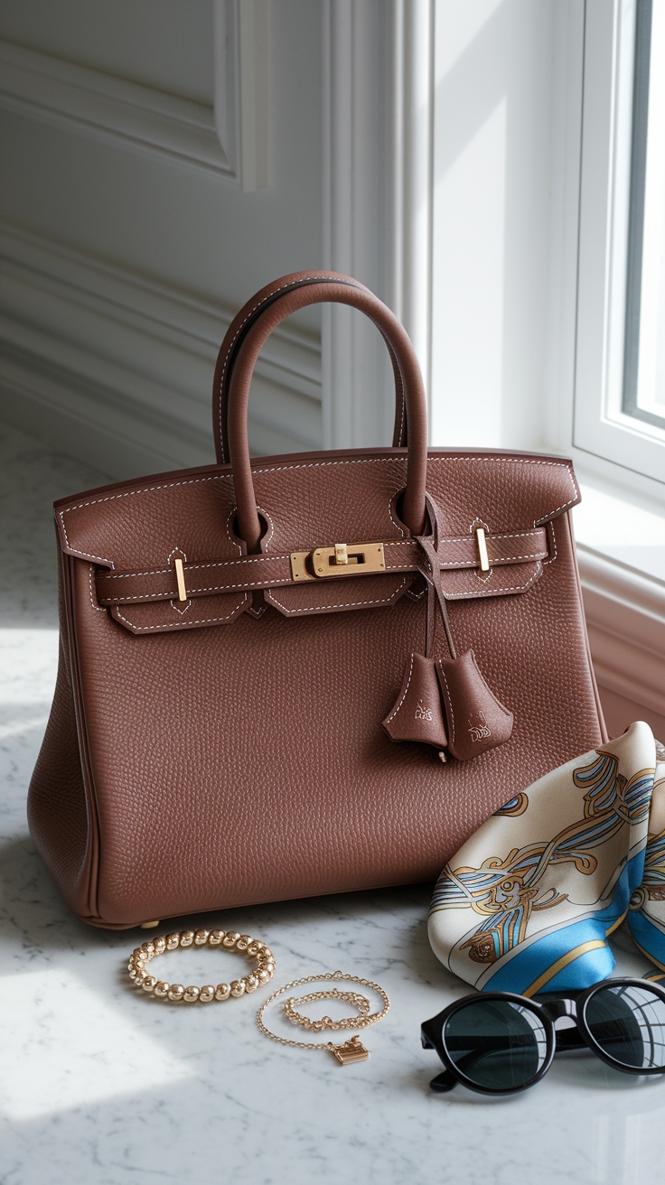 Hermes Bag Accessories: Elevate Your Luxury Handbag outfit idea