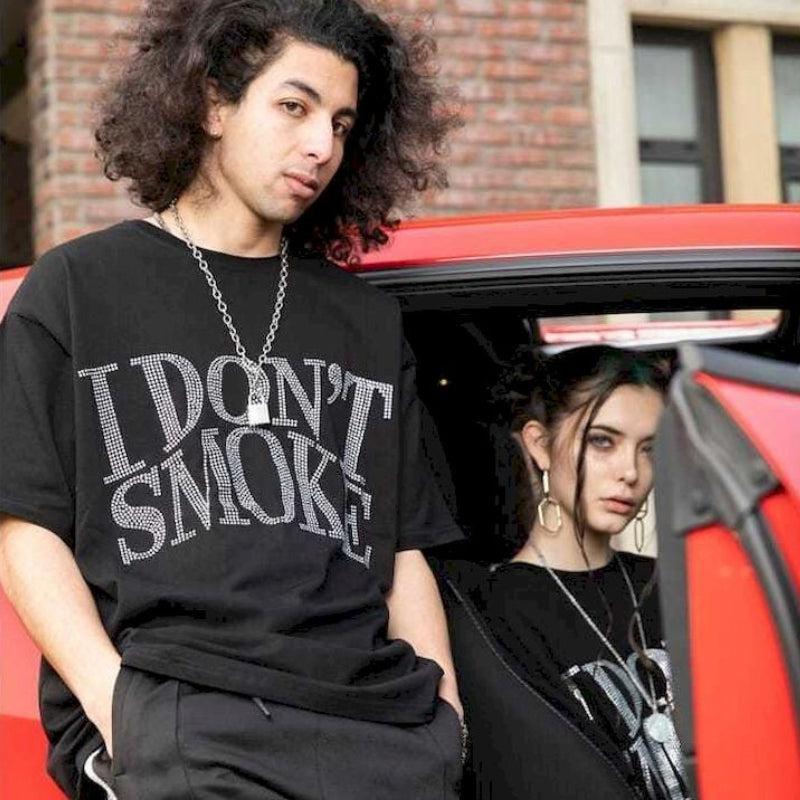 I Don't Smoke Tee I Don't Smoke Tee