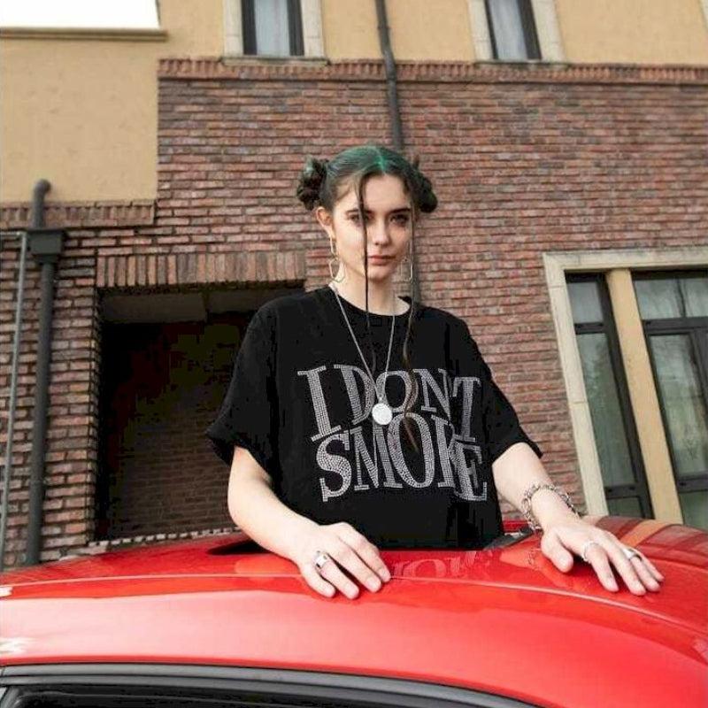 I Don't Smoke Tee I Don't Smoke Tee