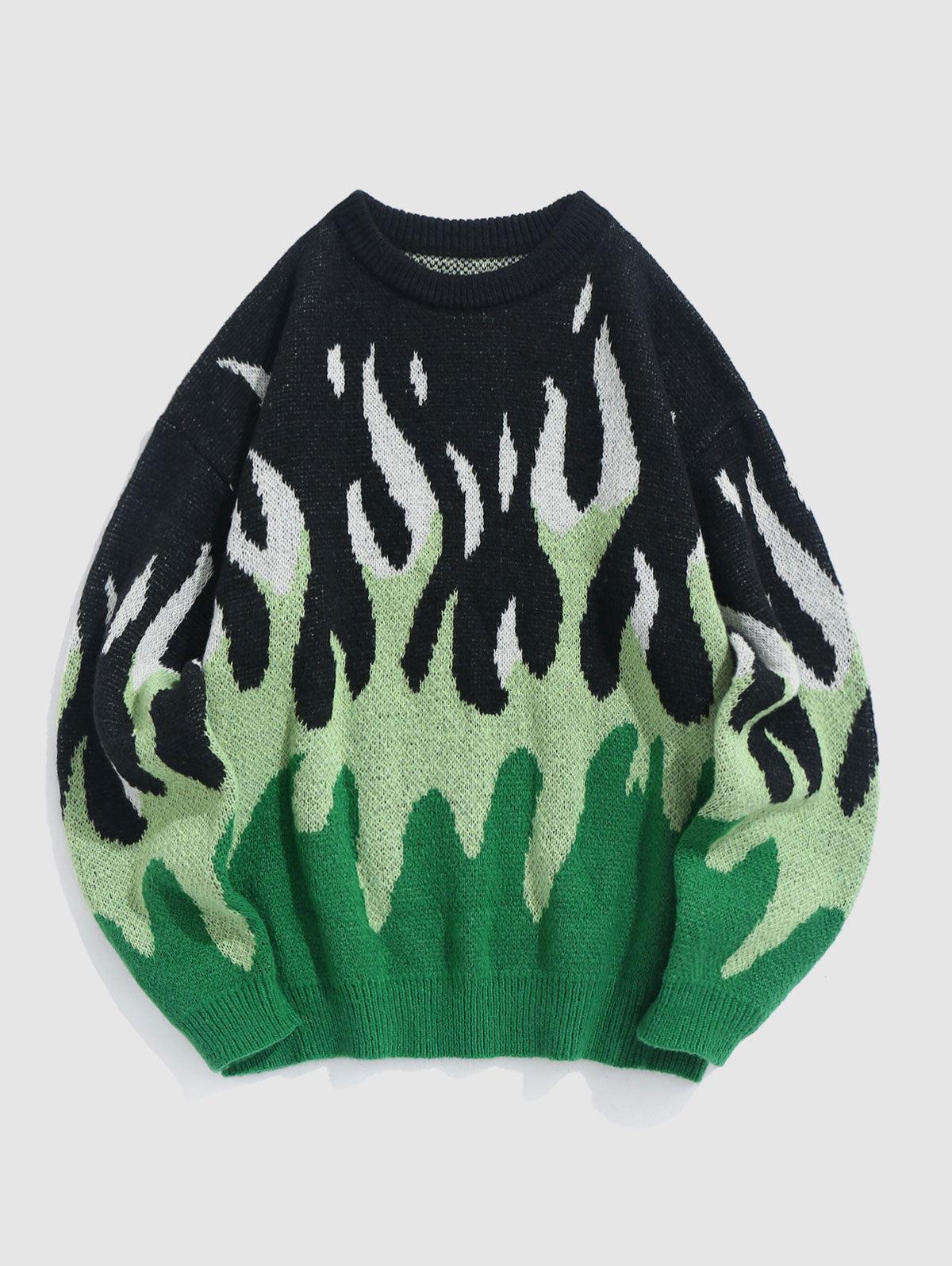 Indie Flame Knitted Sweater Indie Flame Knitted Sweater