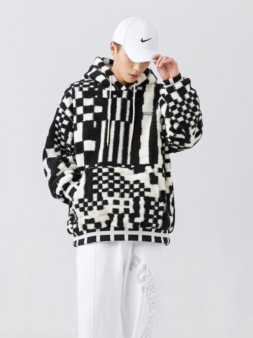 Indie Oversized Plush Hoodie Indie Oversized Plush Hoodie