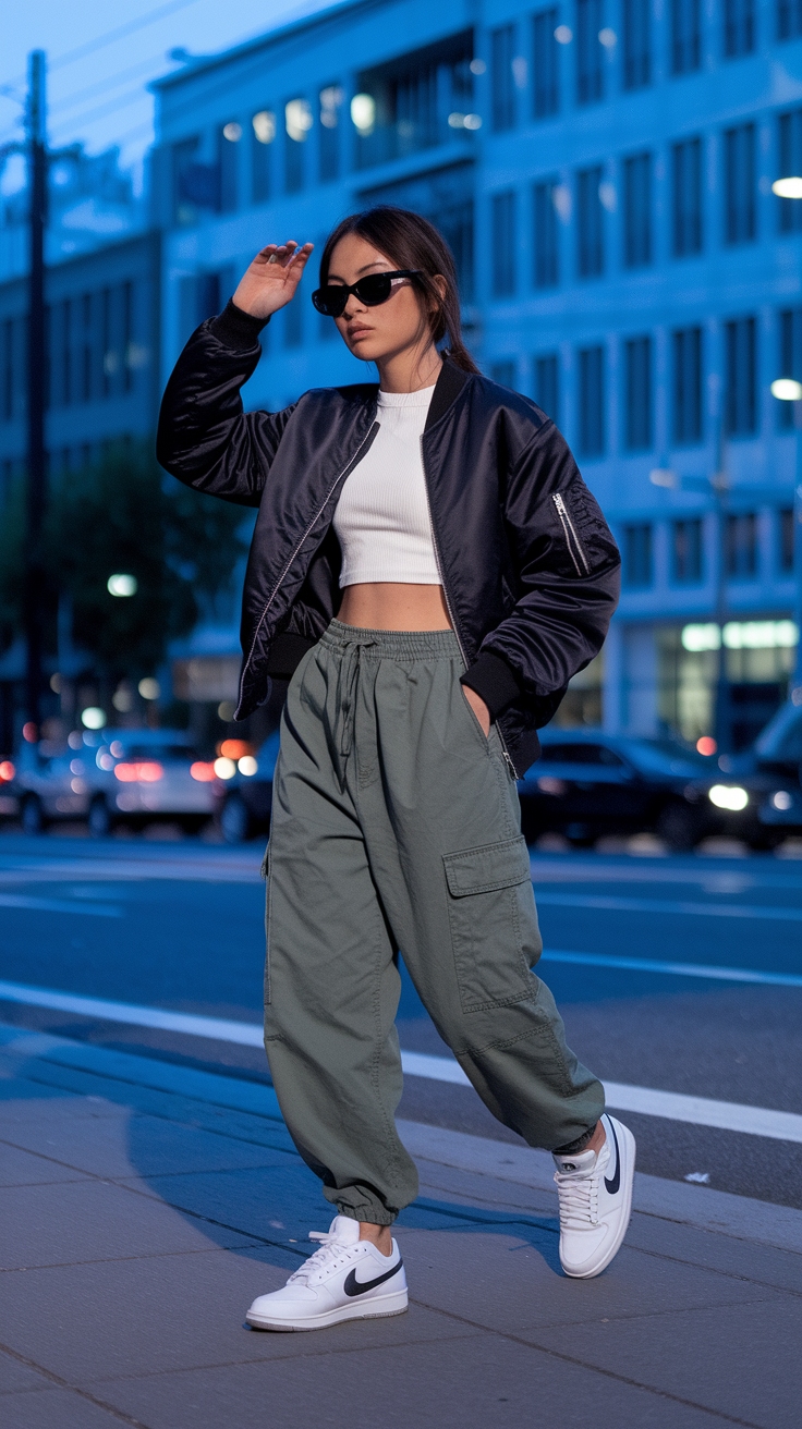 Jordan 4 Retro Outfit Women: Style Your Sneakers Right outfit idea