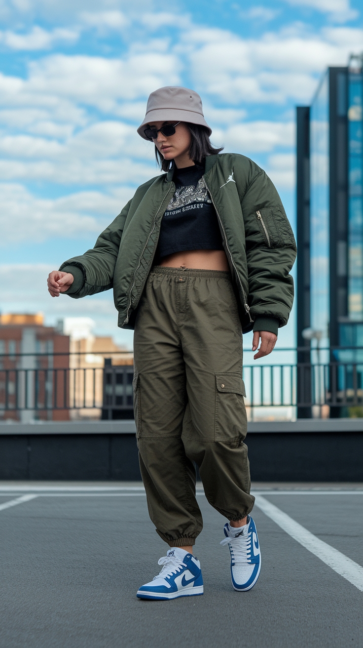 Jordan Retro 5 Outfit Women: Sporty Yet Stylish Choices outfit idea