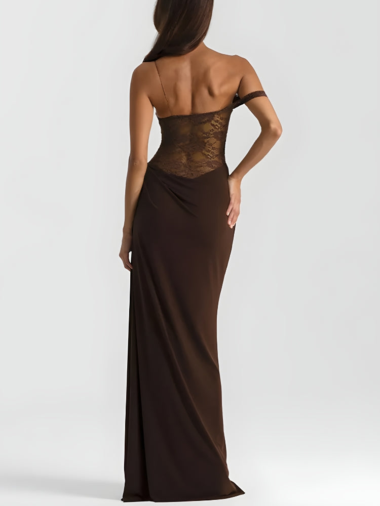 Lace Bodice Maxi Dress Lace Bodice Maxi Dress