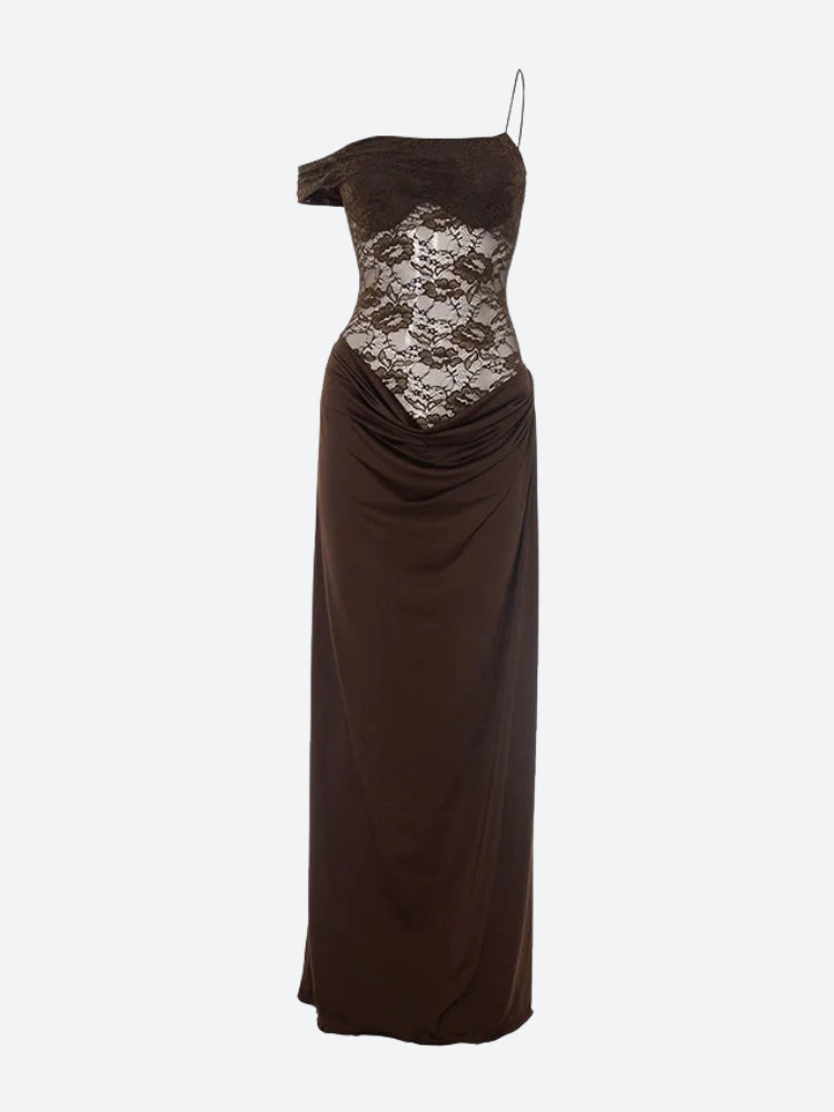 Lace Bodice Maxi Dress Lace Bodice Maxi Dress