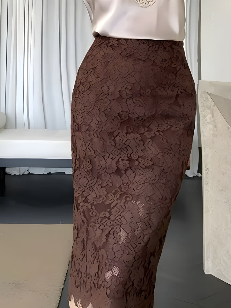 Lace Midi Skirt Lace Midi Skirt