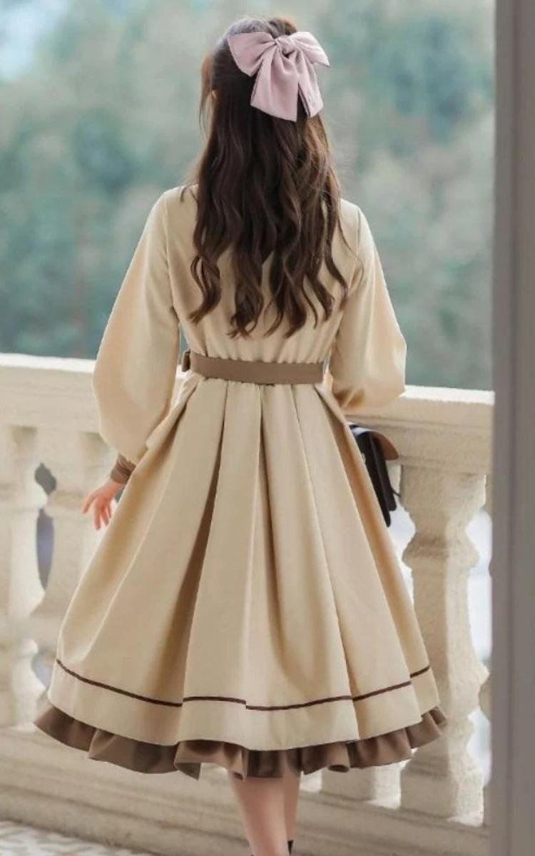 Light Academia Uniform Midi Dress Light Academia Uniform Midi Dress