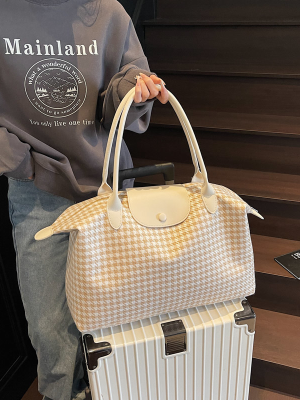 Lightweight Large-Capacity Travel Bag - Versatile Commuting Shoulder Bag for Business Trips, Gym, and Maternity Storage