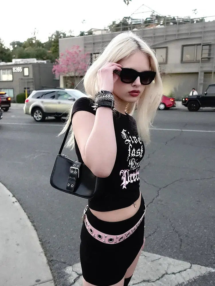 Live Fast Die Pretty Tee Live Fast Die Pretty Tee