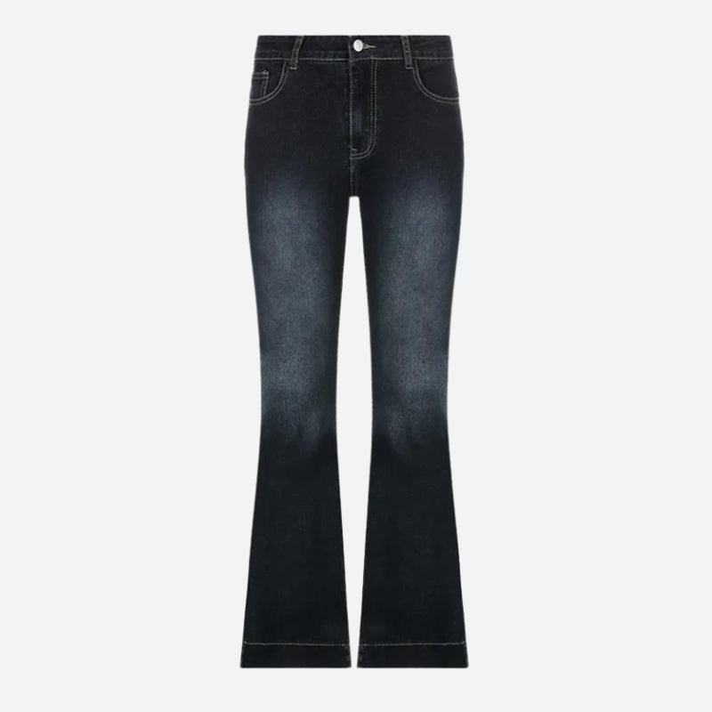 Low Rise Flare Denim Jeans Low Rise Flare Denim Jeans