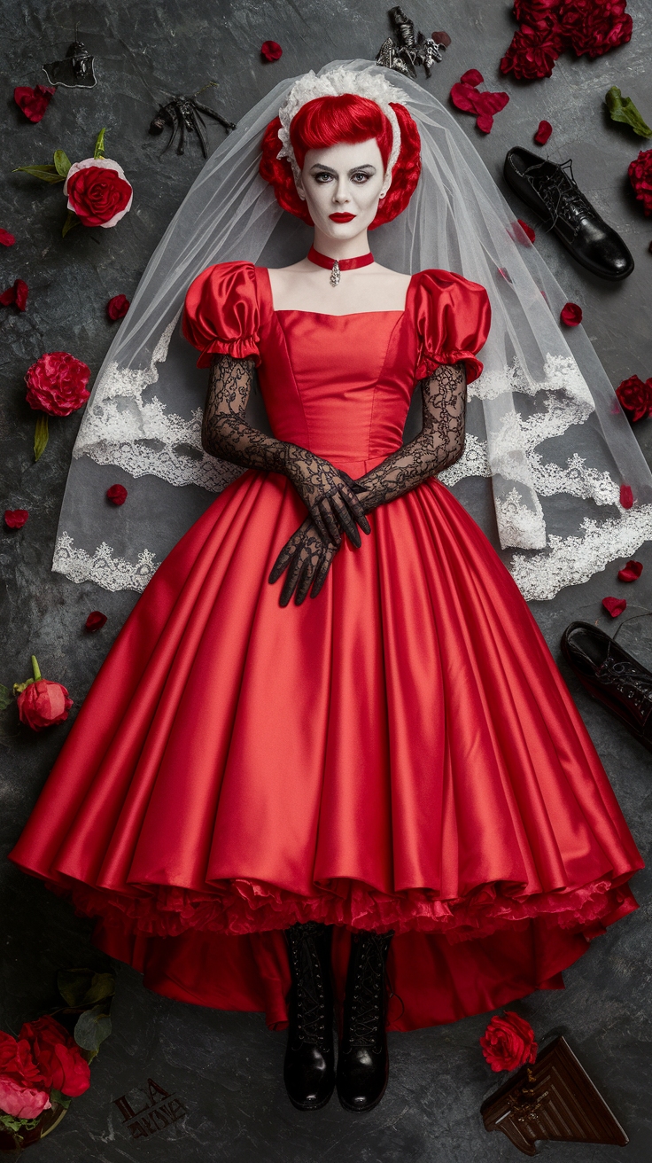 Lydia Deetz Costume Red: A Timeless Inspiration outfit idea