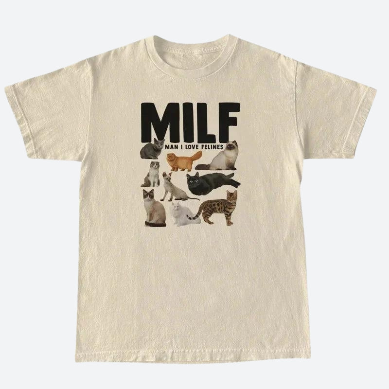 Man I Love Felines Tee Man I Love Felines Tee