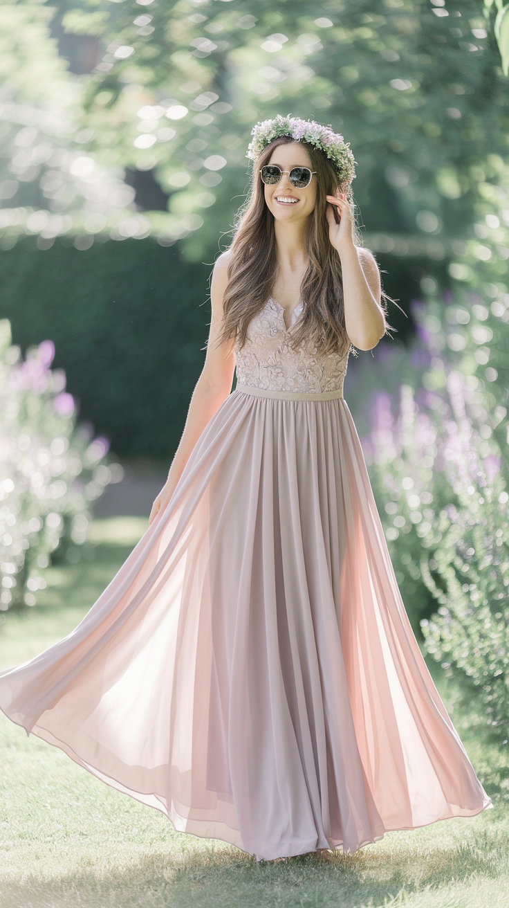 Trendy Maxi Graduation Dress Styles for Every Body Type outfit idea