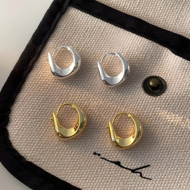 Minimal Hoop Earrings Minimal Hoop Earrings