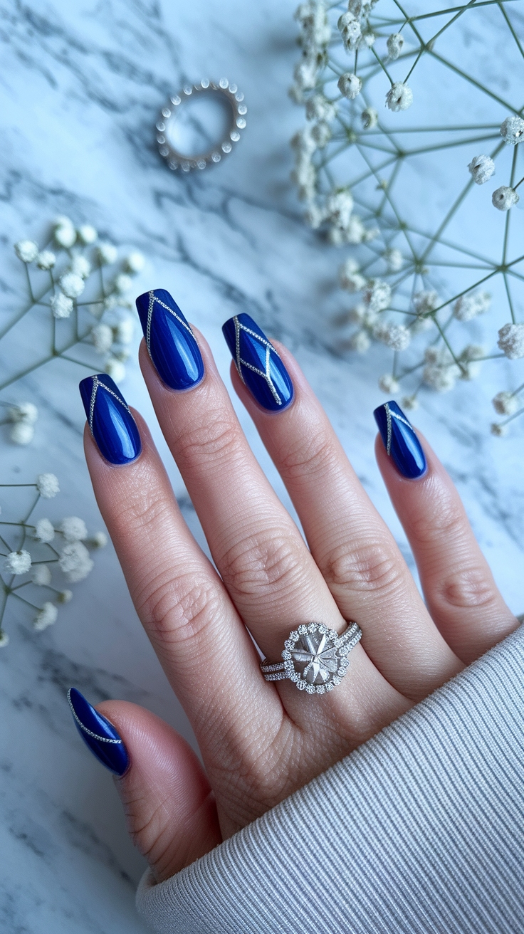 Nail Art Bleu Electrique: Bold Summer Looks outfit idea