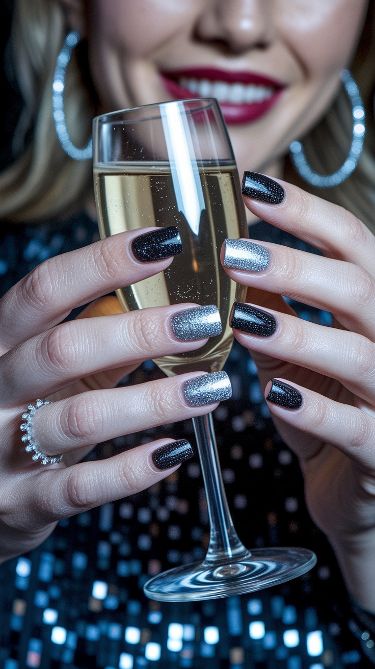 Nail Ideas New Years to Ring in the New Year outfit idea