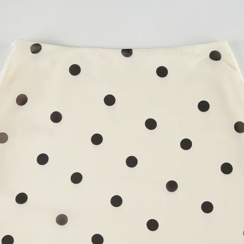 Old Money Polka Dot Midi Skirt Old Money Polka Dot Midi Skirt