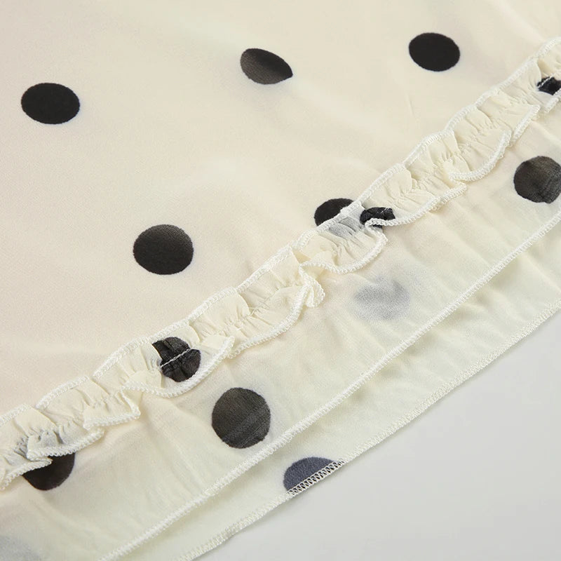 Old Money Polka Dot Midi Skirt Old Money Polka Dot Midi Skirt