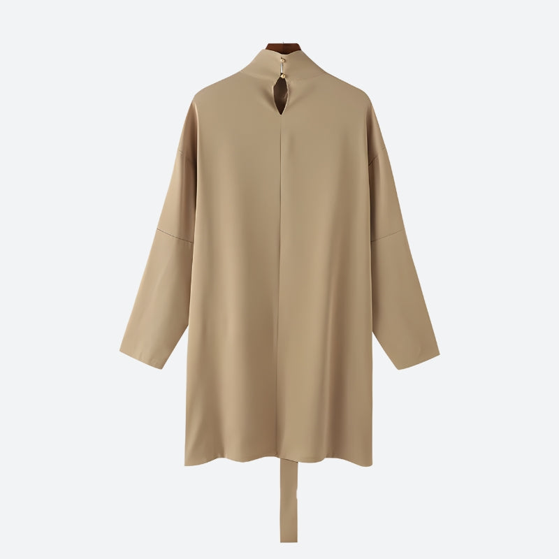 Open Front High Neck Jacket Open Front High Neck Jacket