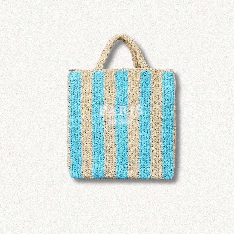 Paris Straw Beach Bag Paris Straw Beach Bag