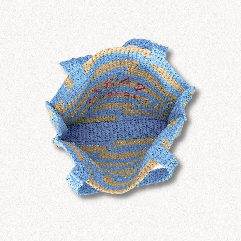 Paris Straw Beach Bag Paris Straw Beach Bag