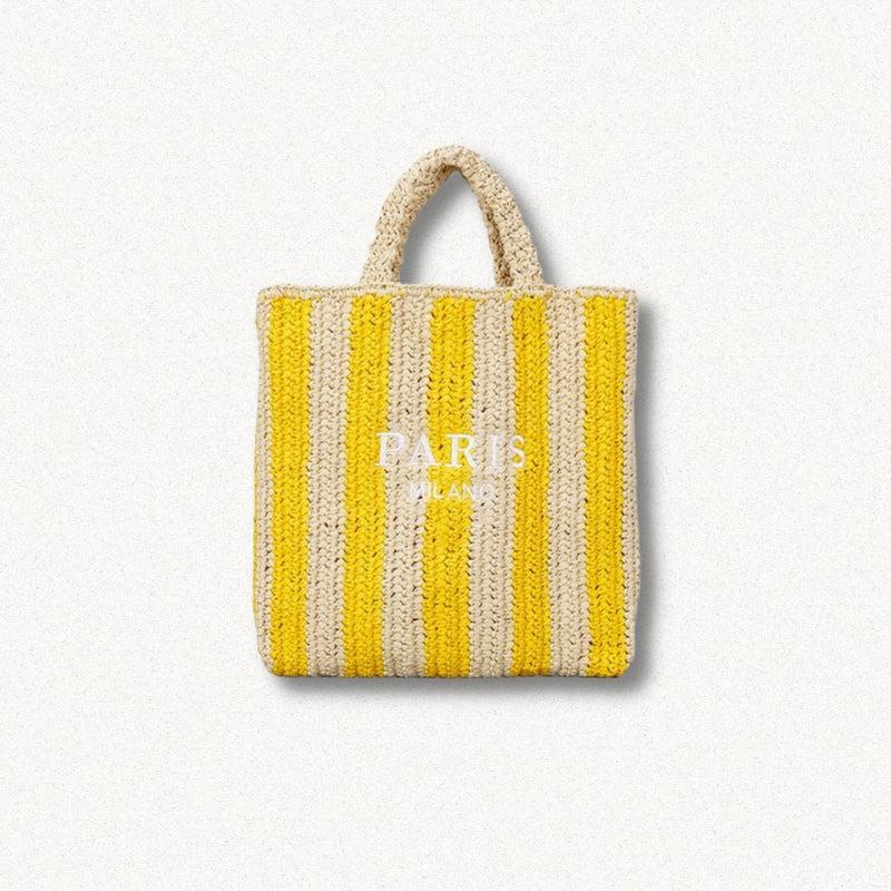 Paris Straw Beach Bag Paris Straw Beach Bag