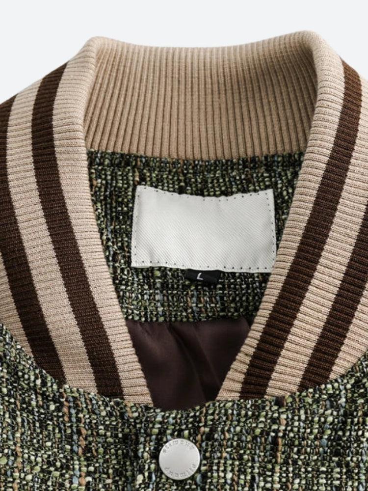 Patchwork Bomber Jacket Patchwork Bomber Jacket