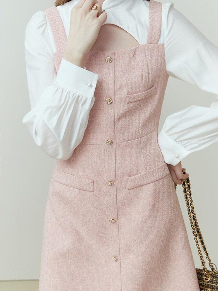 Pink Preppy Mini Dress Pink Preppy Mini Dress