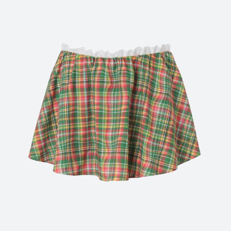 Plaid Mini Skort Plaid Mini Skort