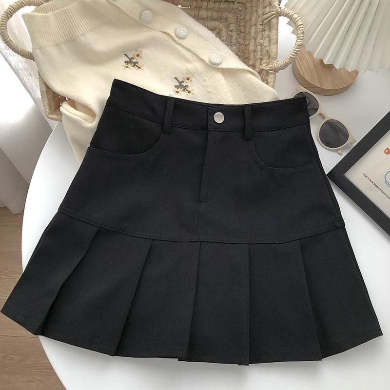 Pleated College Mini Skirt Pleated College Mini Skirt