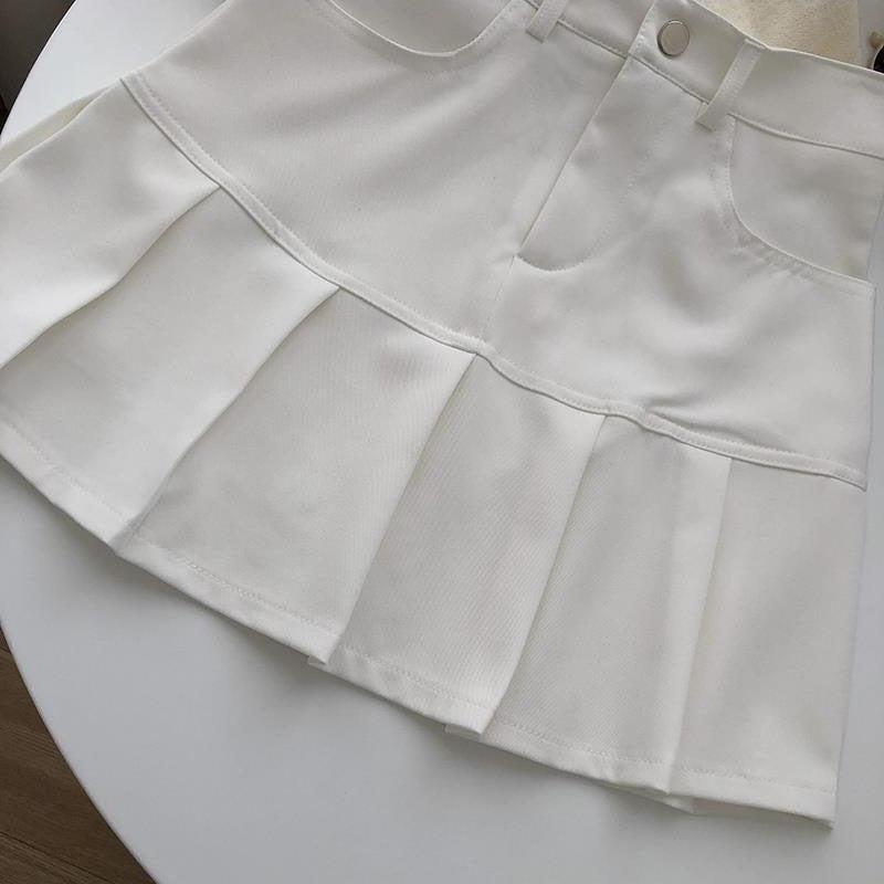 Pleated College Mini Skirt Pleated College Mini Skirt